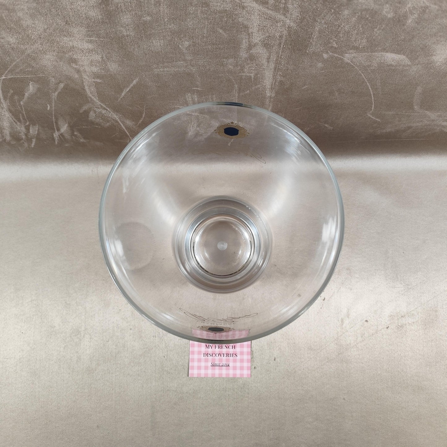 Seau à champagne Pol Roger en plastique Modèle publicitaire vintage