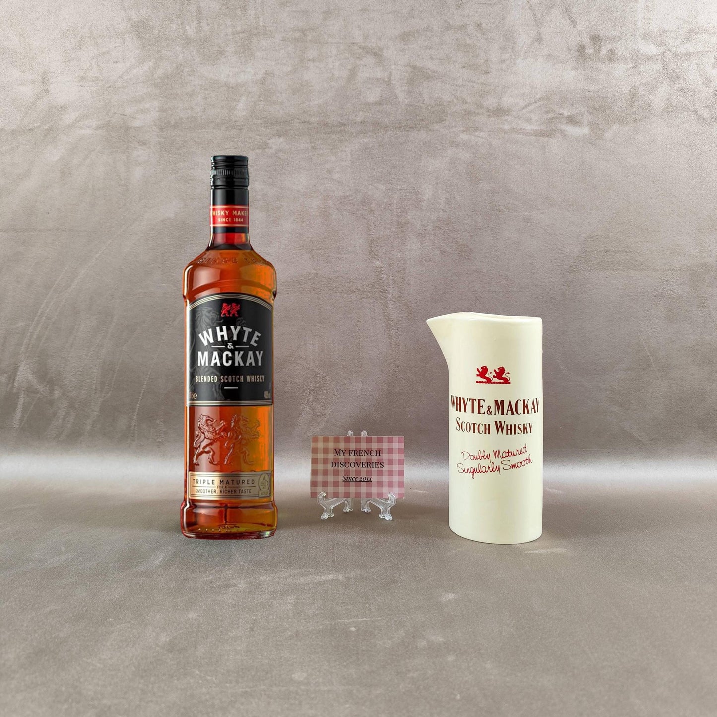 Pichet Whyte & Mackay en céramique Scotch Whisky Wade PDM England Vintage