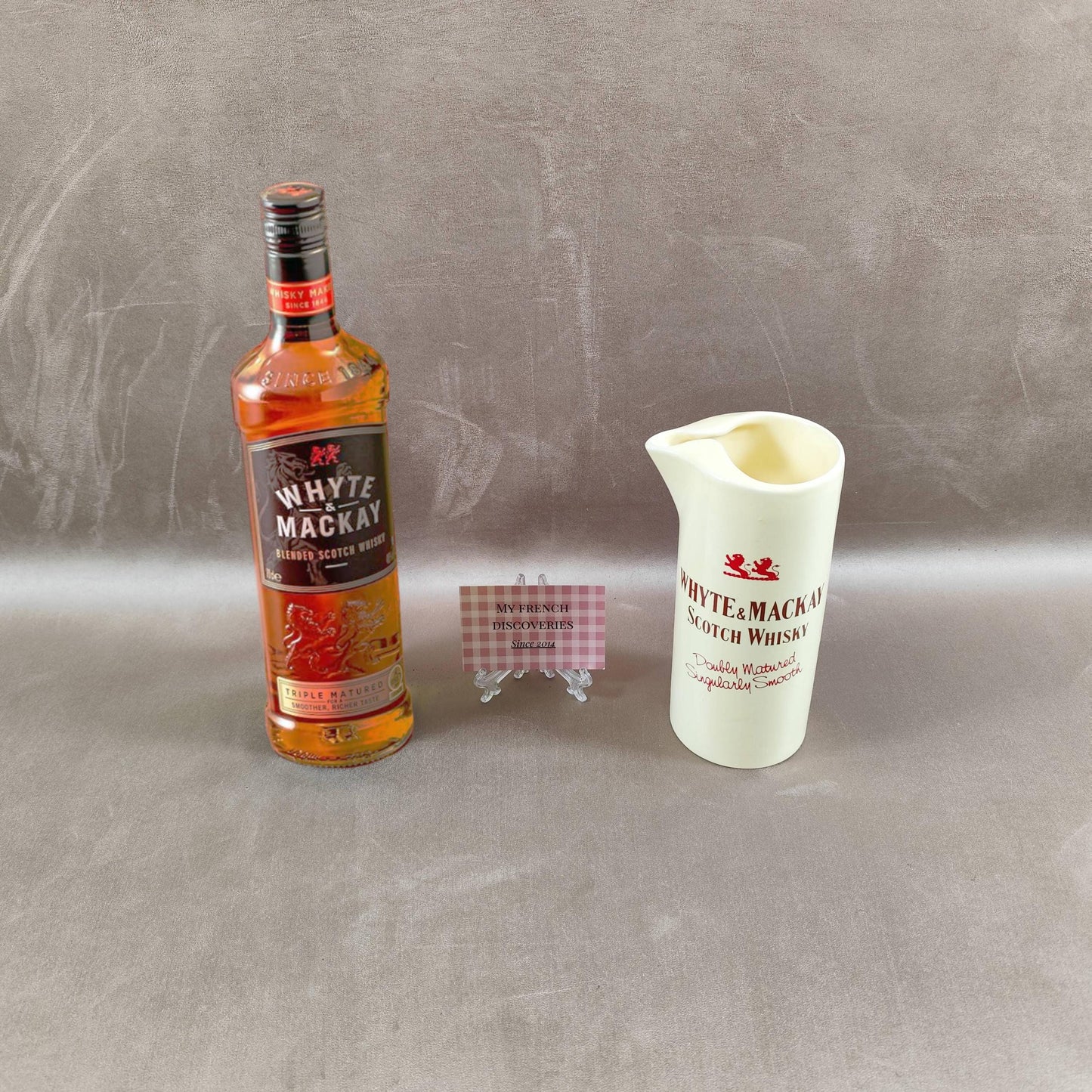 Pichet Whyte & Mackay en céramique Scotch Whisky Wade PDM England Vintage