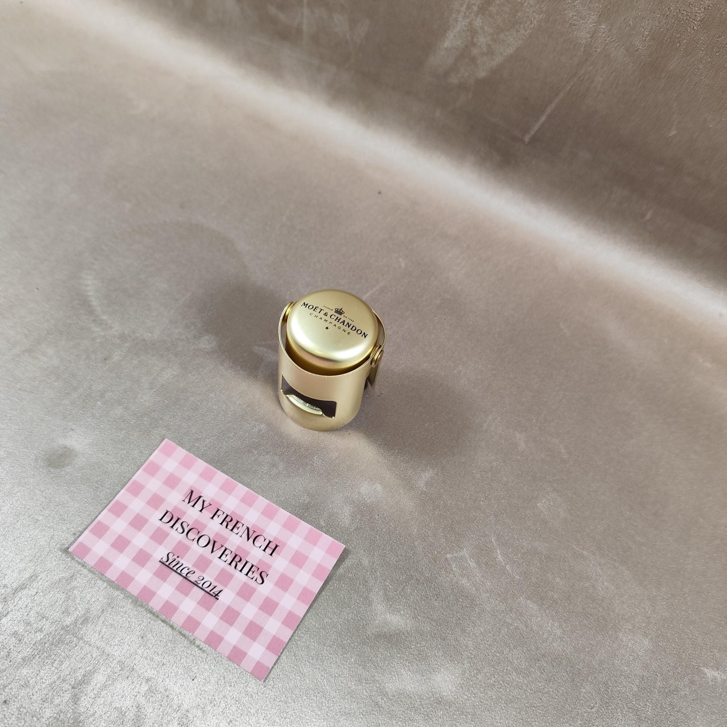 Bouchon stoppeur Champagne Moët & Chandon doré Accessoire bar Vintage