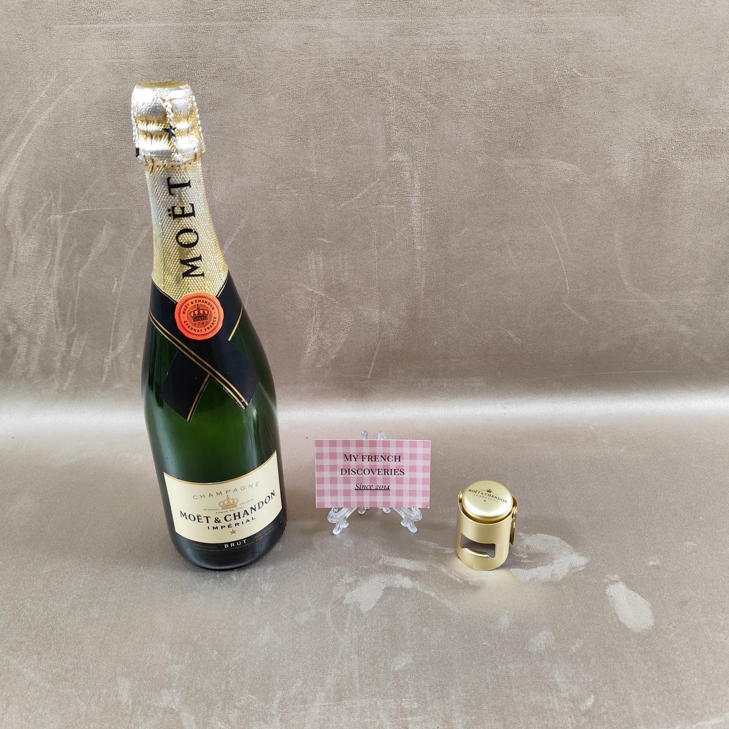 Bouchon stoppeur Champagne Moët & Chandon doré Accessoire bar Vintage