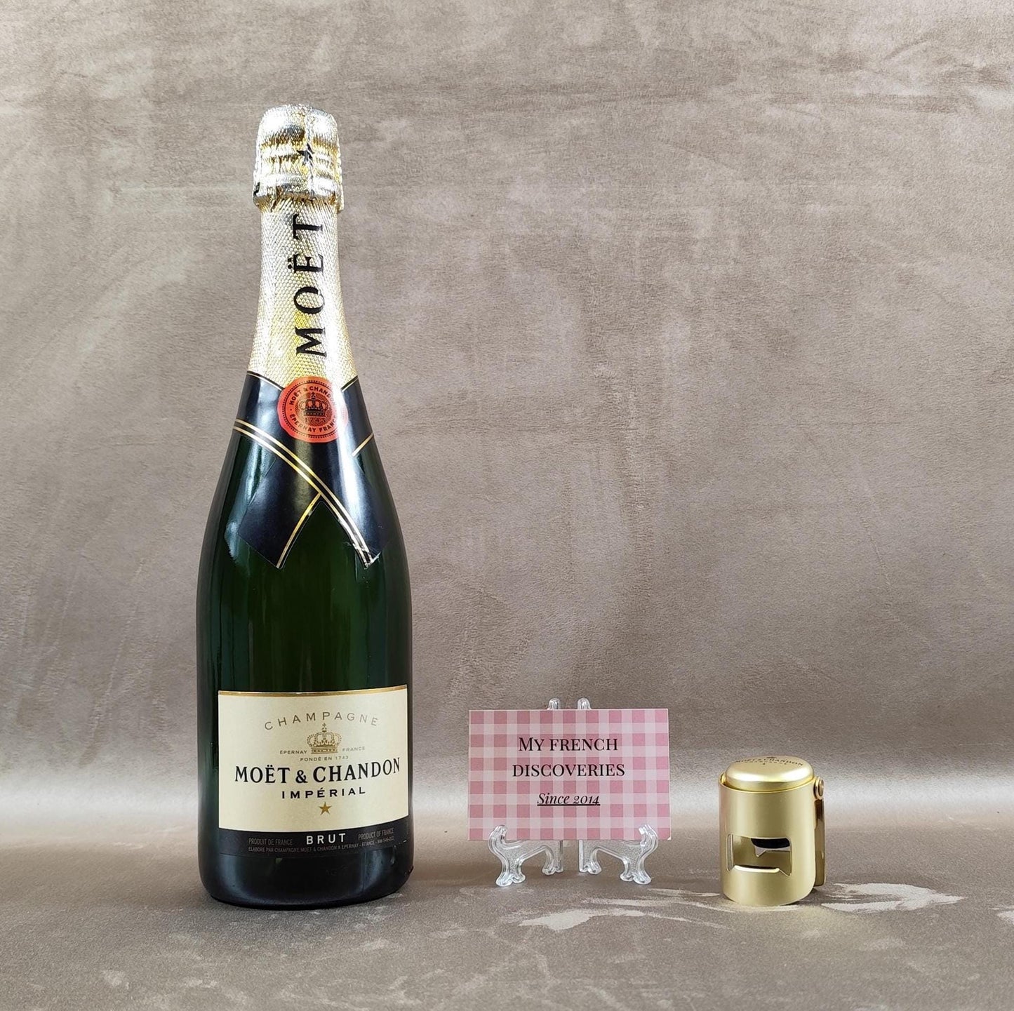 Bouchon stoppeur Champagne Moët & Chandon doré Accessoire bar Vintage