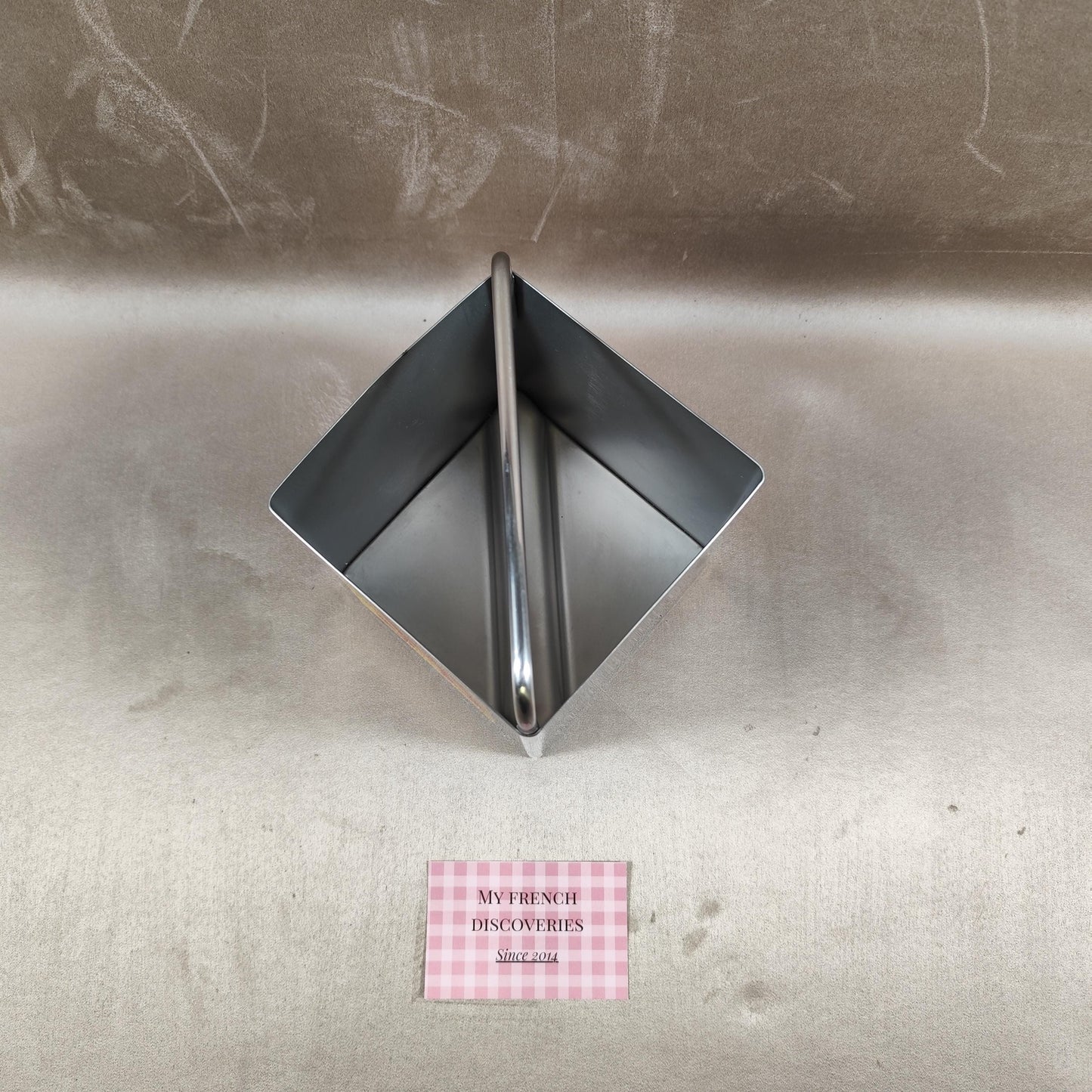 Seau à glaçons publicitaire J&B Rare en inox Barware vintage whisky Années 70