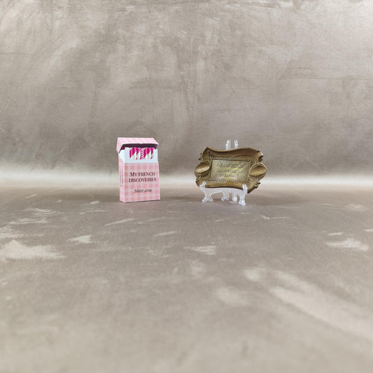 Cendrier publicitaire Chemise Albion en métal Objet ancien Publicité française