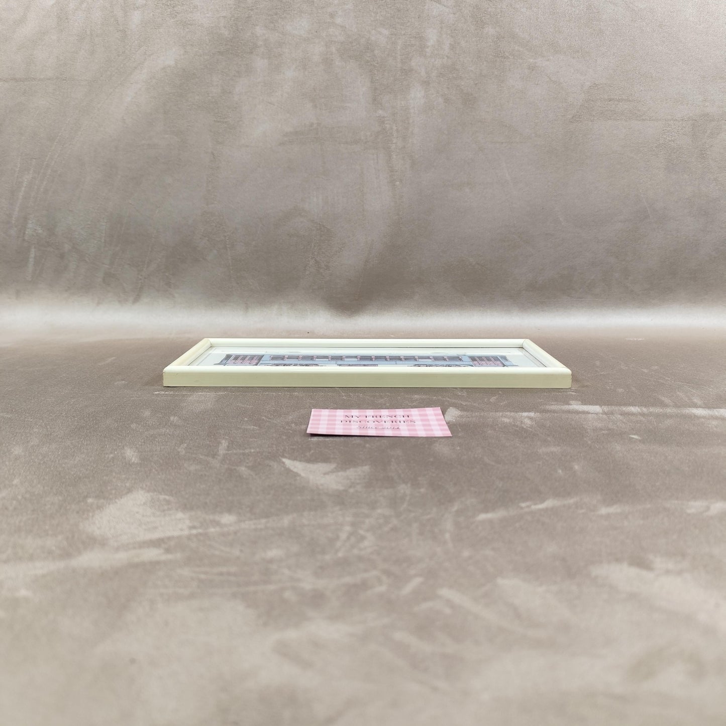 Affiche encadrée tramway New Orleans & Carrollton Railroad Illustration ferroviaire vintage