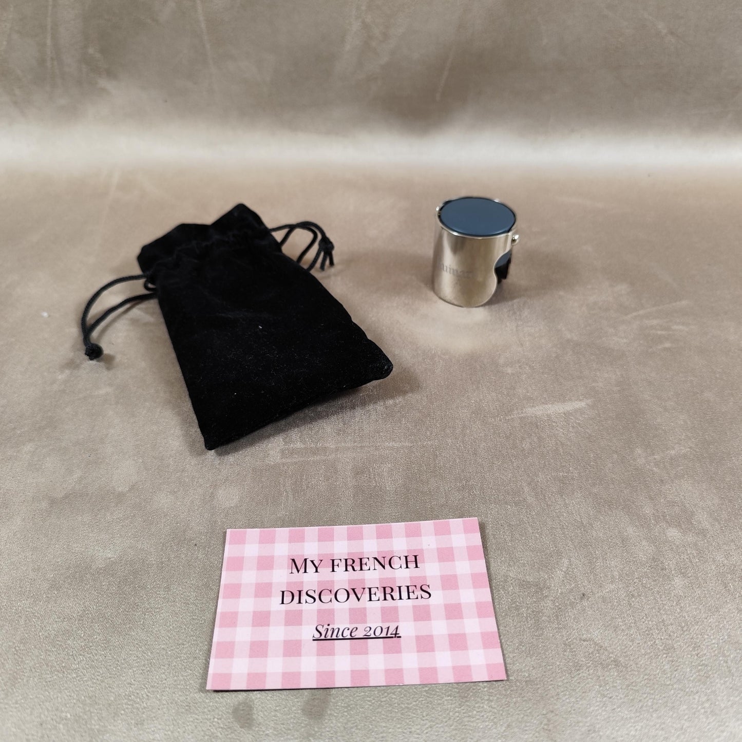 Bouchon stoppeur Ruinart en métal Champagne Accessoire bar vintage