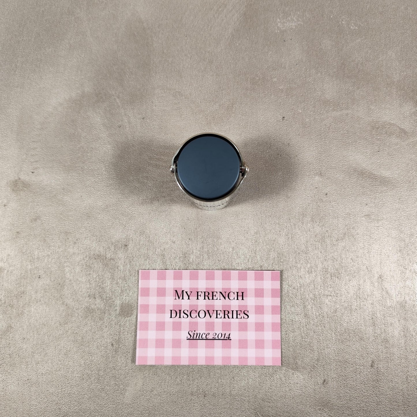 Bouchon stoppeur Ruinart en métal Champagne Accessoire bar vintage