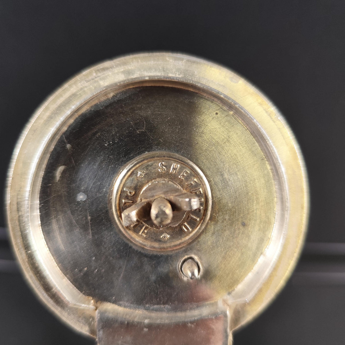 Théière ancienne en métal argenté Mappin & Webb Style classique Sheffield