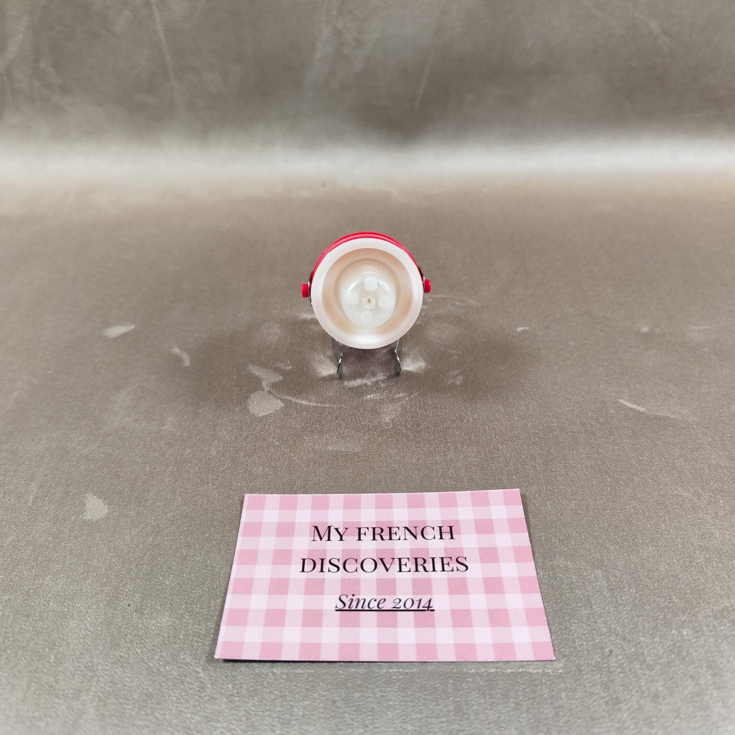 Bouchon stoppeur de champagne Piper-Heidsieck Plastique rouge et métal Accessoire bar