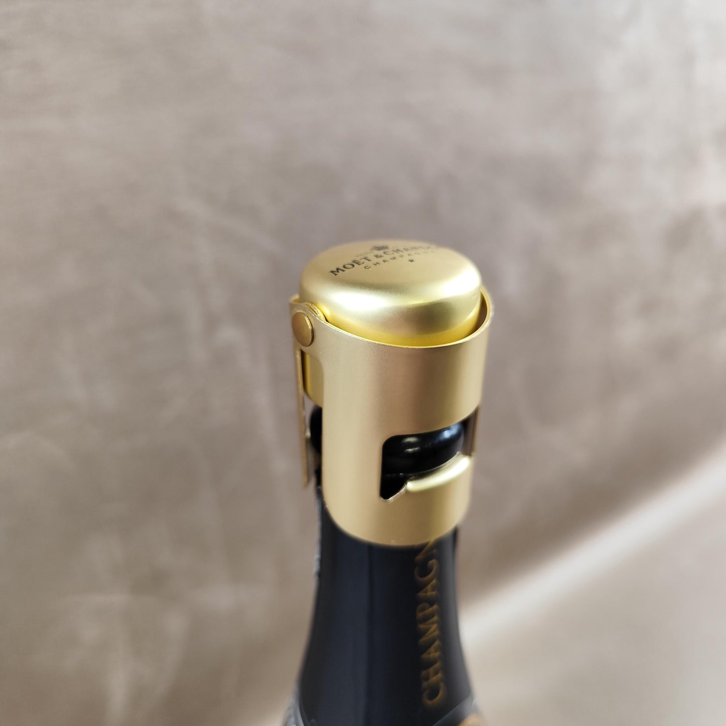 Bouchon stoppeur Champagne Moët & Chandon doré Accessoire bar Vintage
