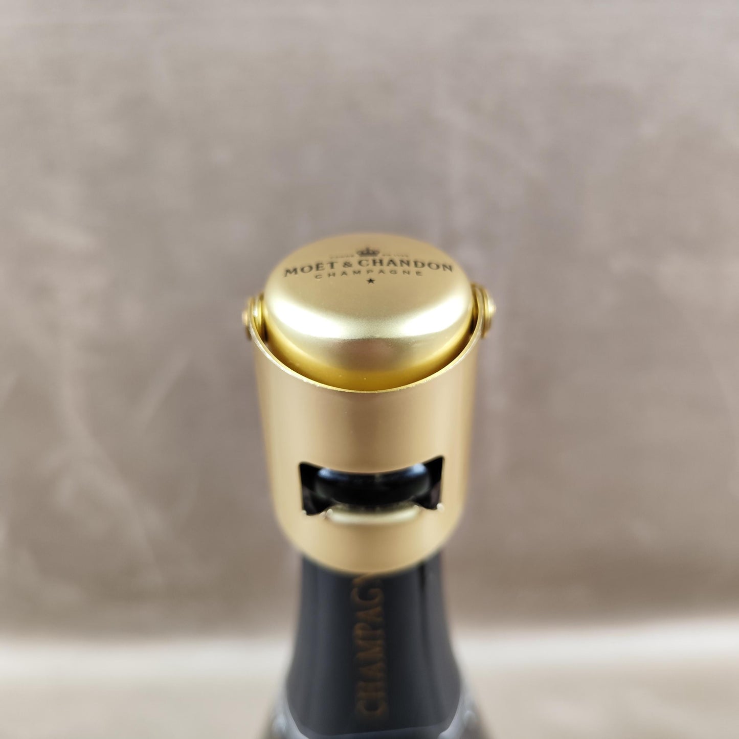 Bouchon stoppeur Champagne Moët & Chandon doré Accessoire bar Vintage