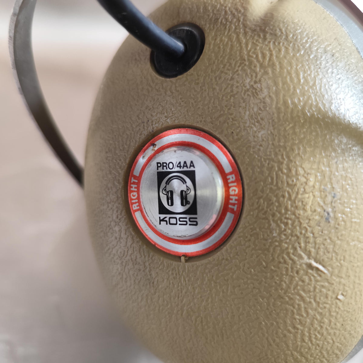 Casque audio vintage Koss PRO/4AA Casque studio filaire Années 1970