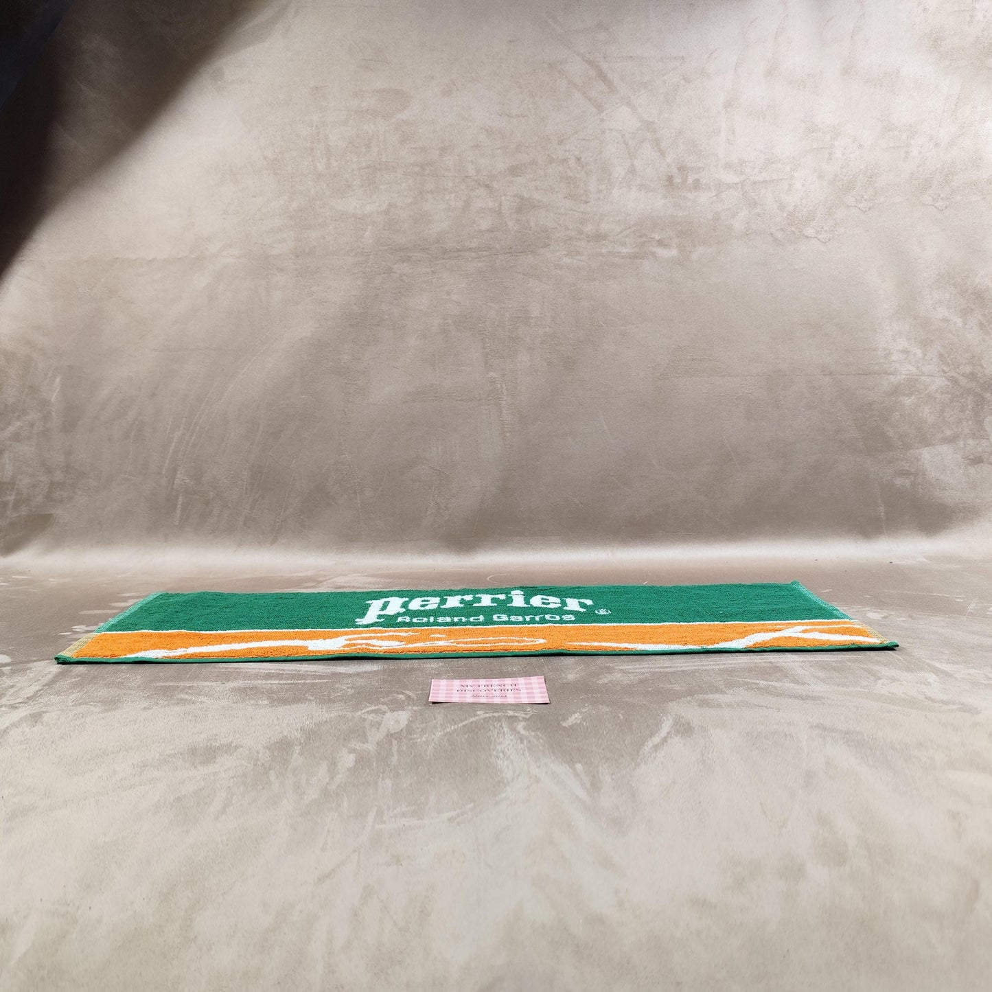 Tapis de bar publicitaire Perrier Roland Garros Comptoir bistrot Vintage