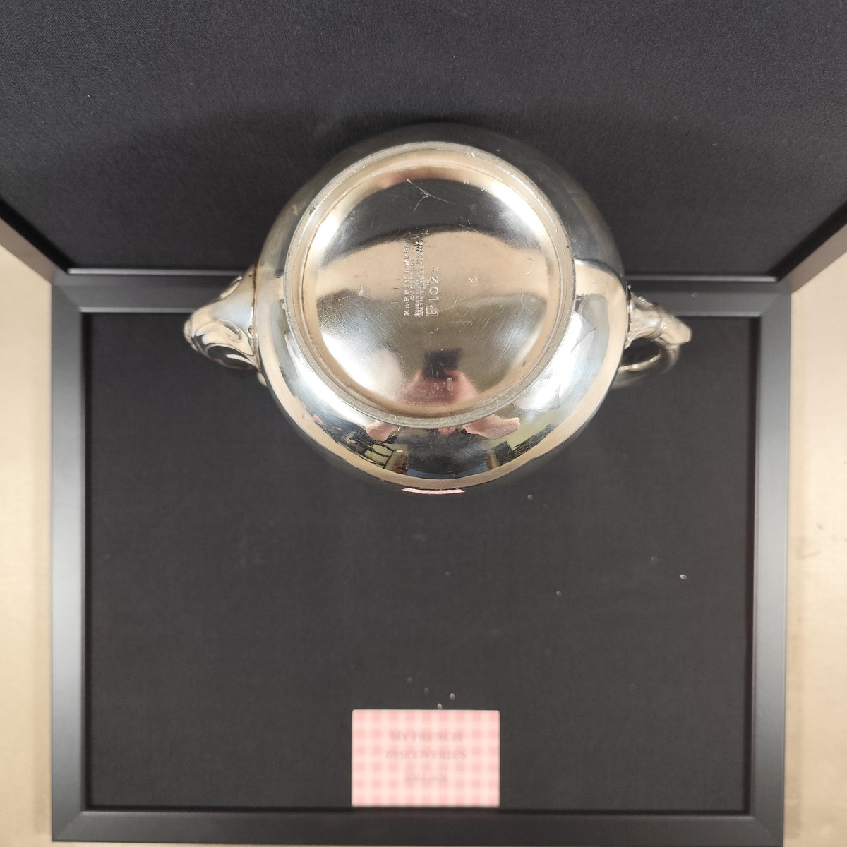 Théière ancienne en métal argenté Mappin & Webb Style classique Sheffield