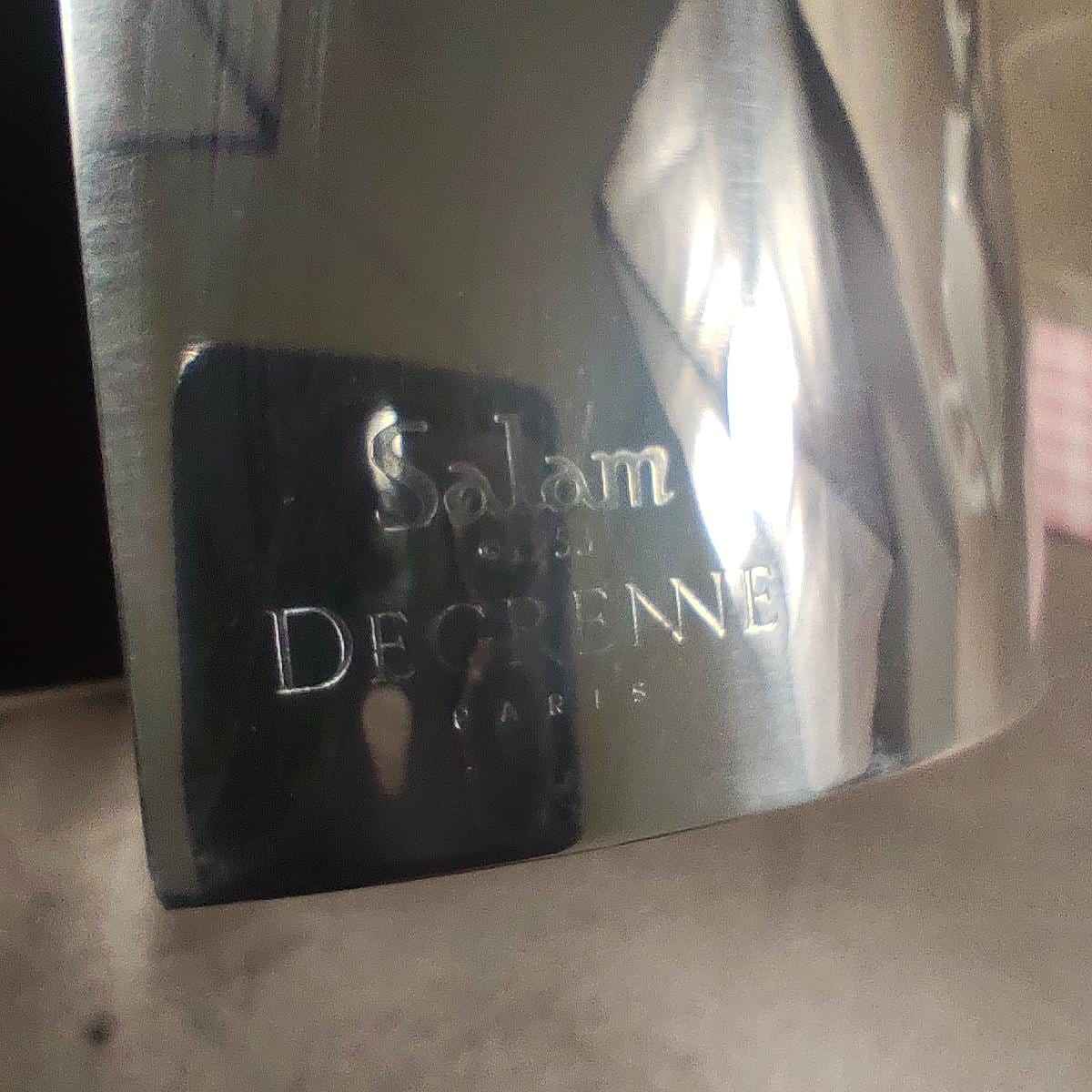 Théière Degrenne Salam en porcelaine et inox Modèle iconique France