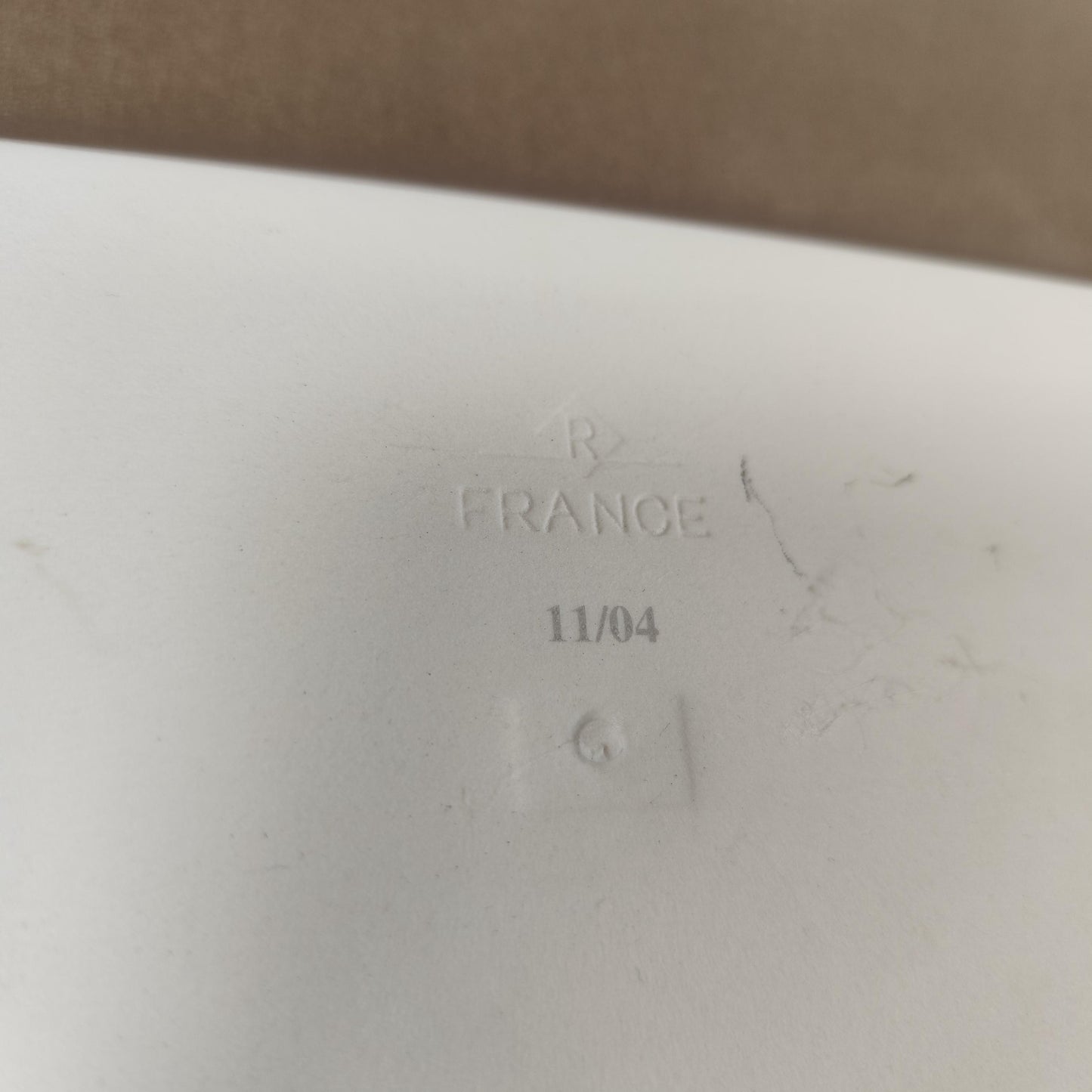 Cendrier vide-poche Laurent-Perrier en porcelaine Revol Champagne France