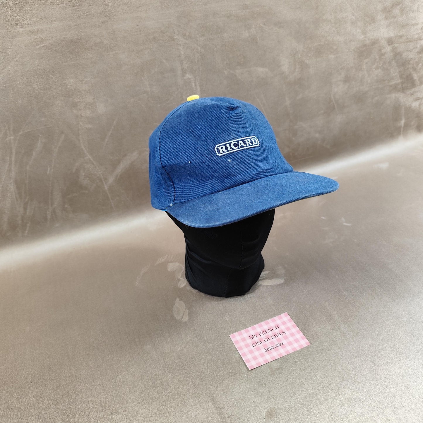 Casquette Ricard vintage bleue Taille unique Logo brodé
