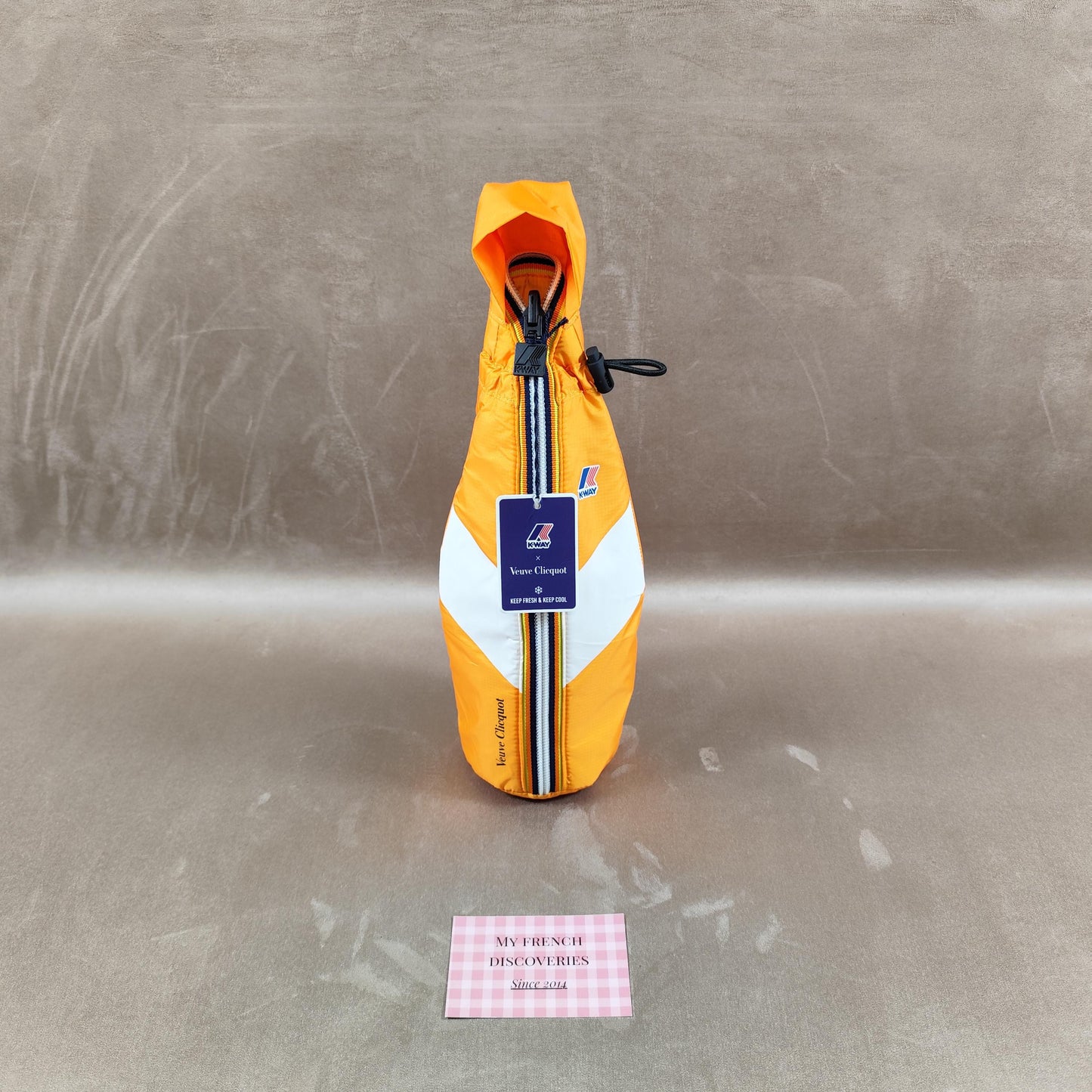 Étui isotherme Veuve Clicquot x K-WAY en polyester Transformable en sac banane