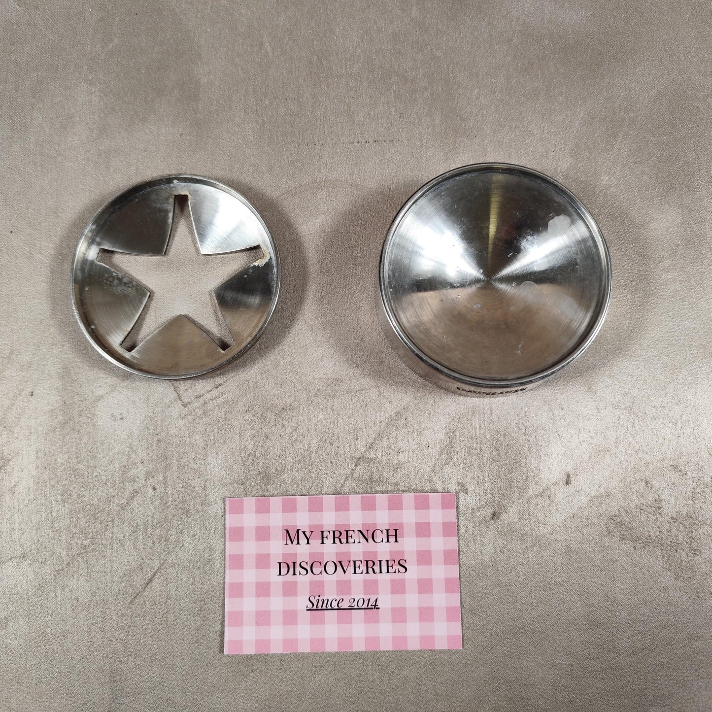 Cendrier publicitaire Marlboro en métal Modèle étoile Vintage