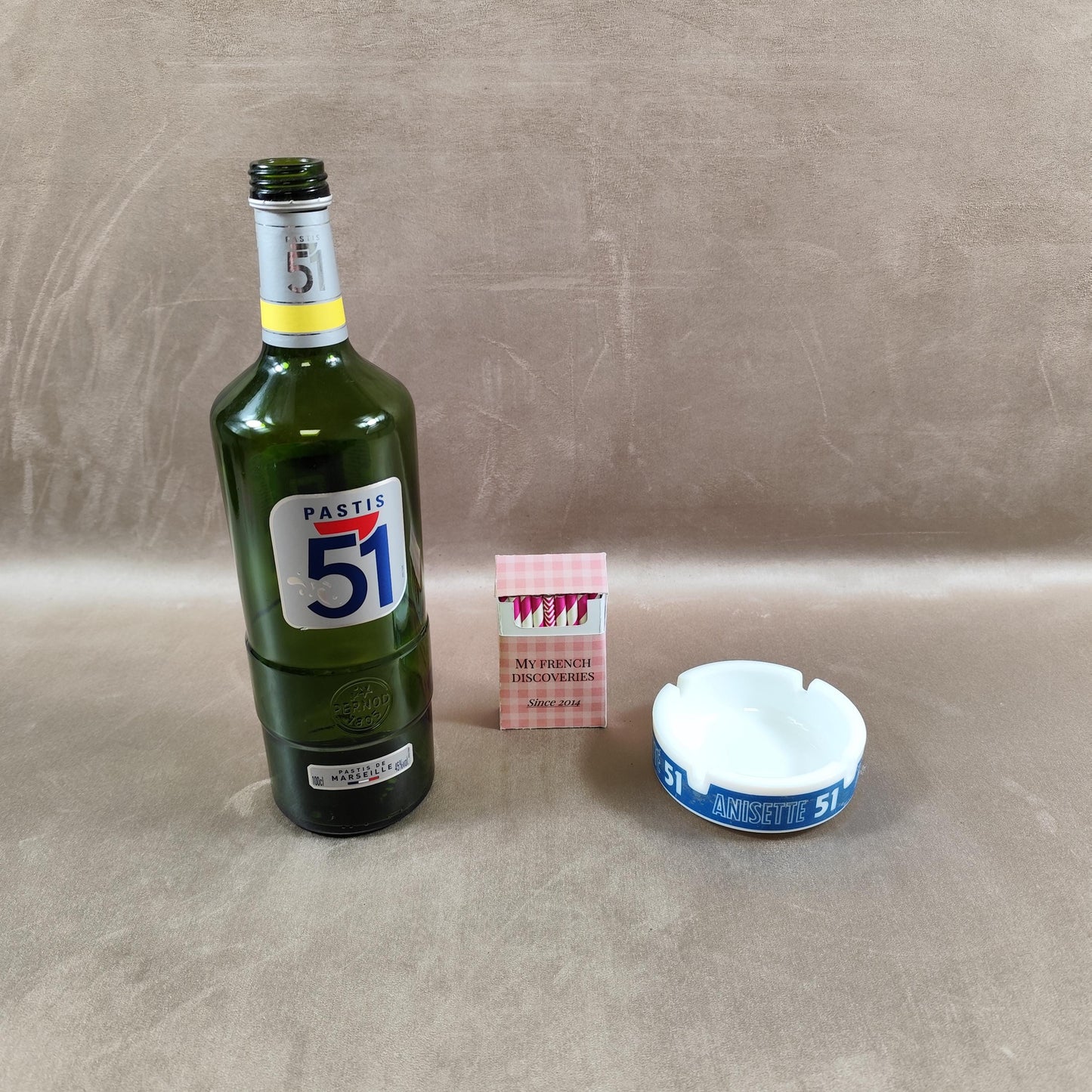 Cendrier publicitaire Anisette 51 Pastis 51 Cendrier vintage bar