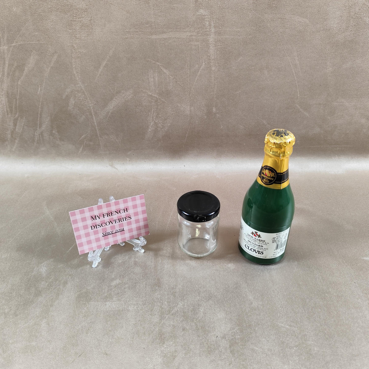 Moutardier publicitaire Clovis Champagne Ardenne Objet vintage bistrot