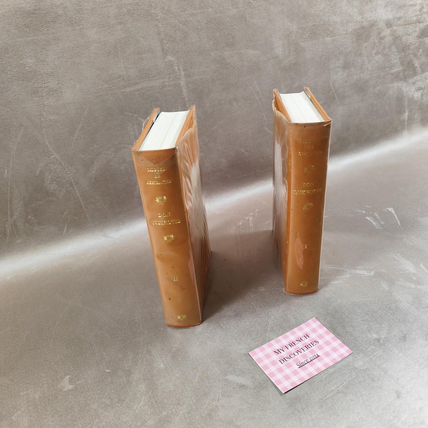 Don Quichotte Miguel de Cervantès Édition numérotée en 2 volumes Collection Les 100 Chefs-dœuvre