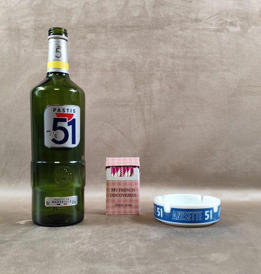 Cendrier publicitaire Anisette 51 Pastis 51 Cendrier vintage bar