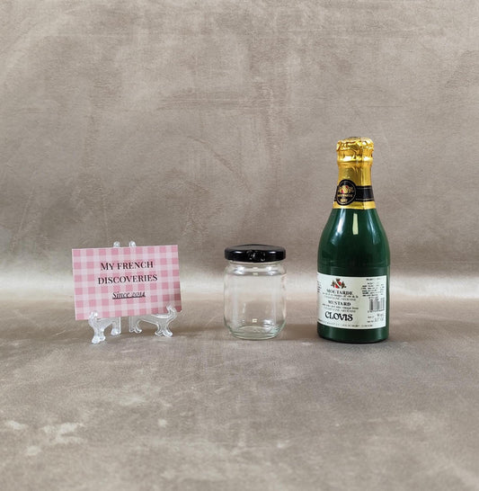 Moutardier publicitaire Clovis Champagne Ardenne Objet vintage bistrot