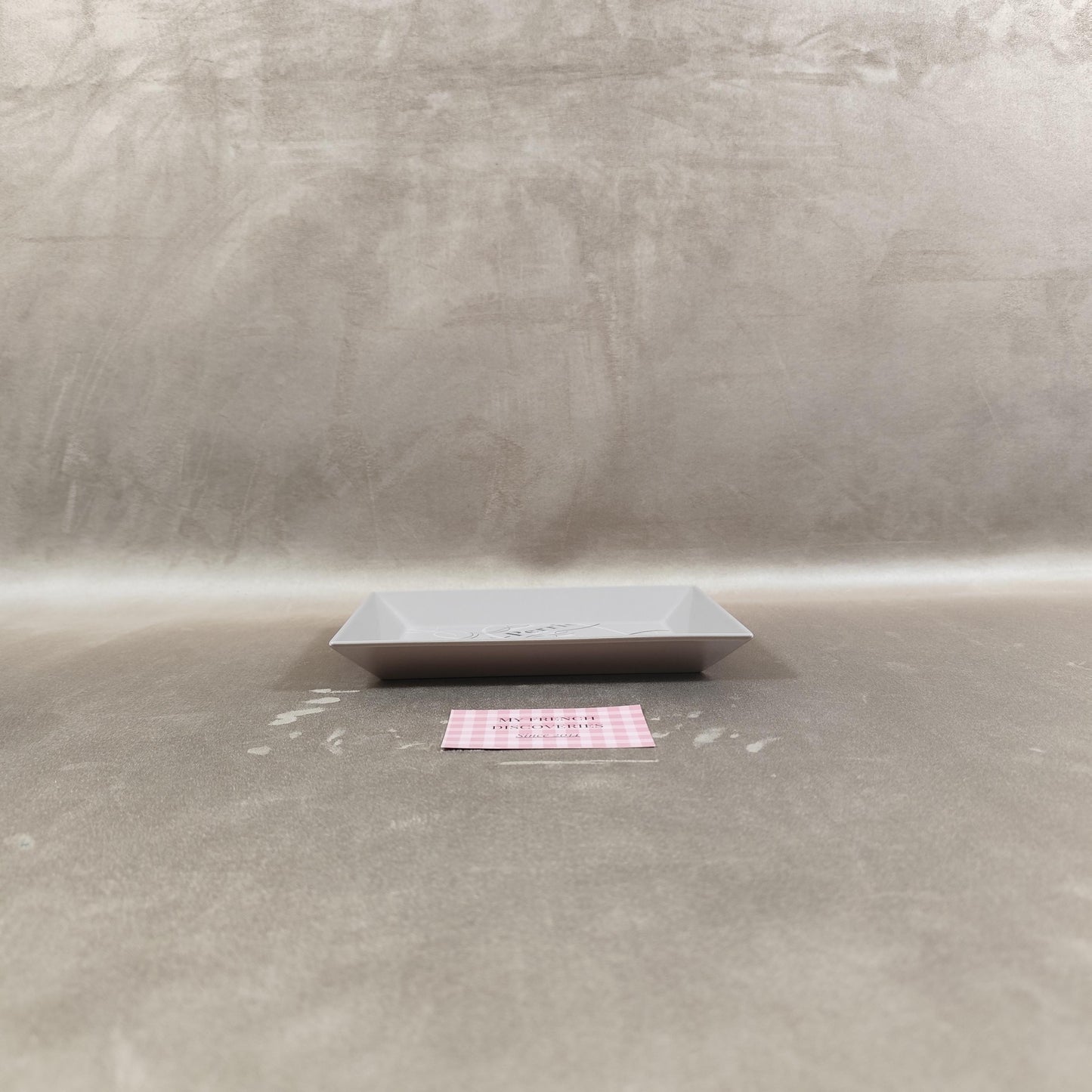 Cendrier vide-poche Laurent-Perrier en porcelaine Revol Champagne France