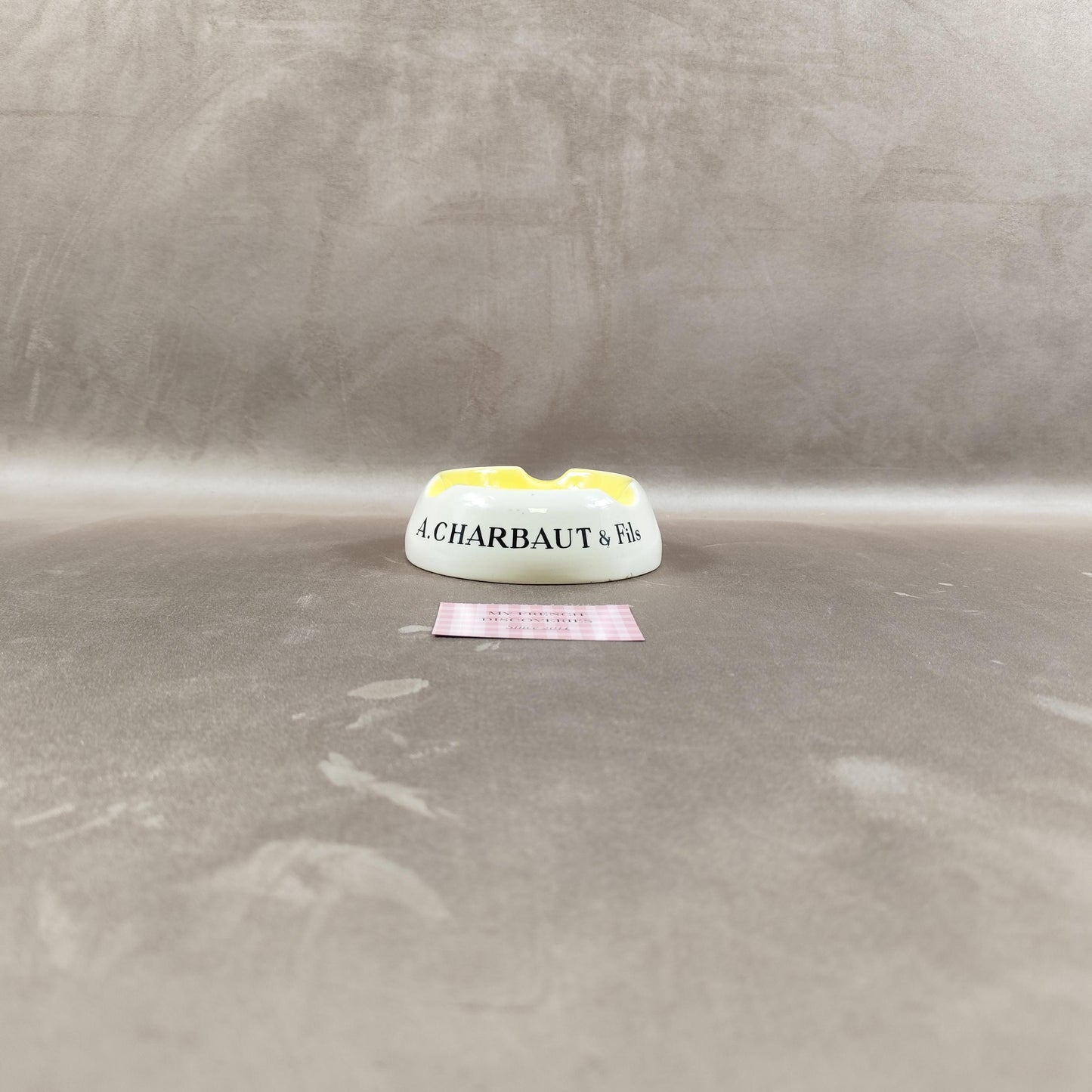 Cendrier publicitaire A. Charbaut & Fils Épernay Création Réservée Champagne