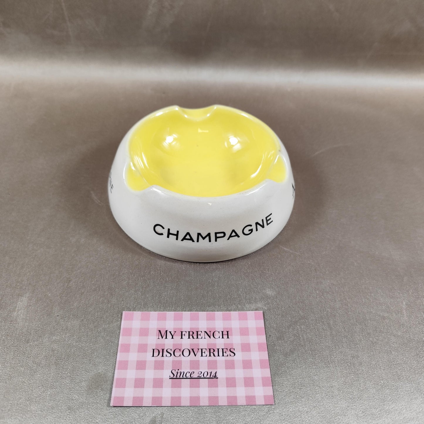 Cendrier publicitaire A. Charbaut & Fils Épernay Création Réservée Champagne