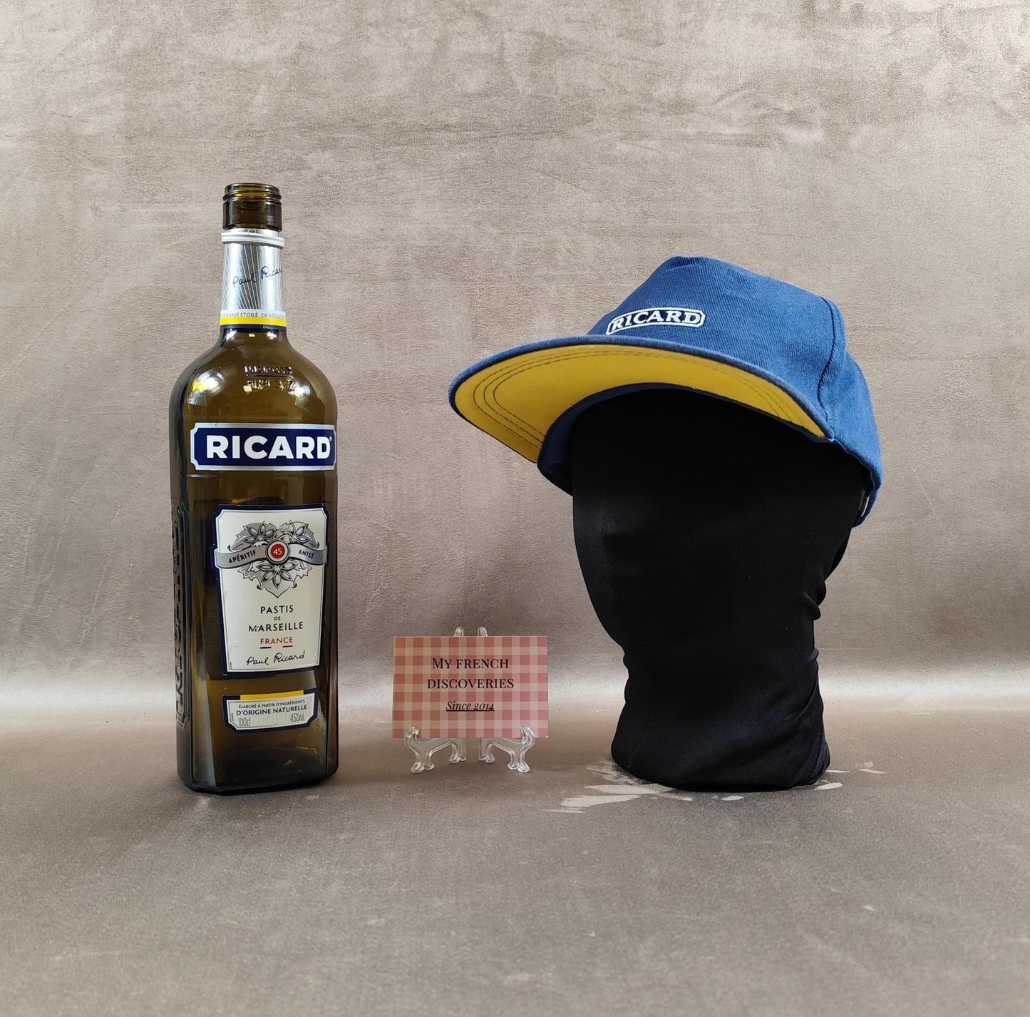 Casquette Ricard vintage bleue Taille unique Logo brodé