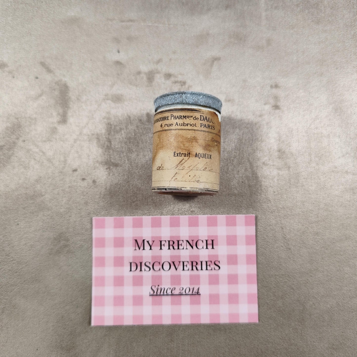 Lot de 5 anciens pots pharmaceutiques Laboratoires Daussé Paris Pots dapothicaire