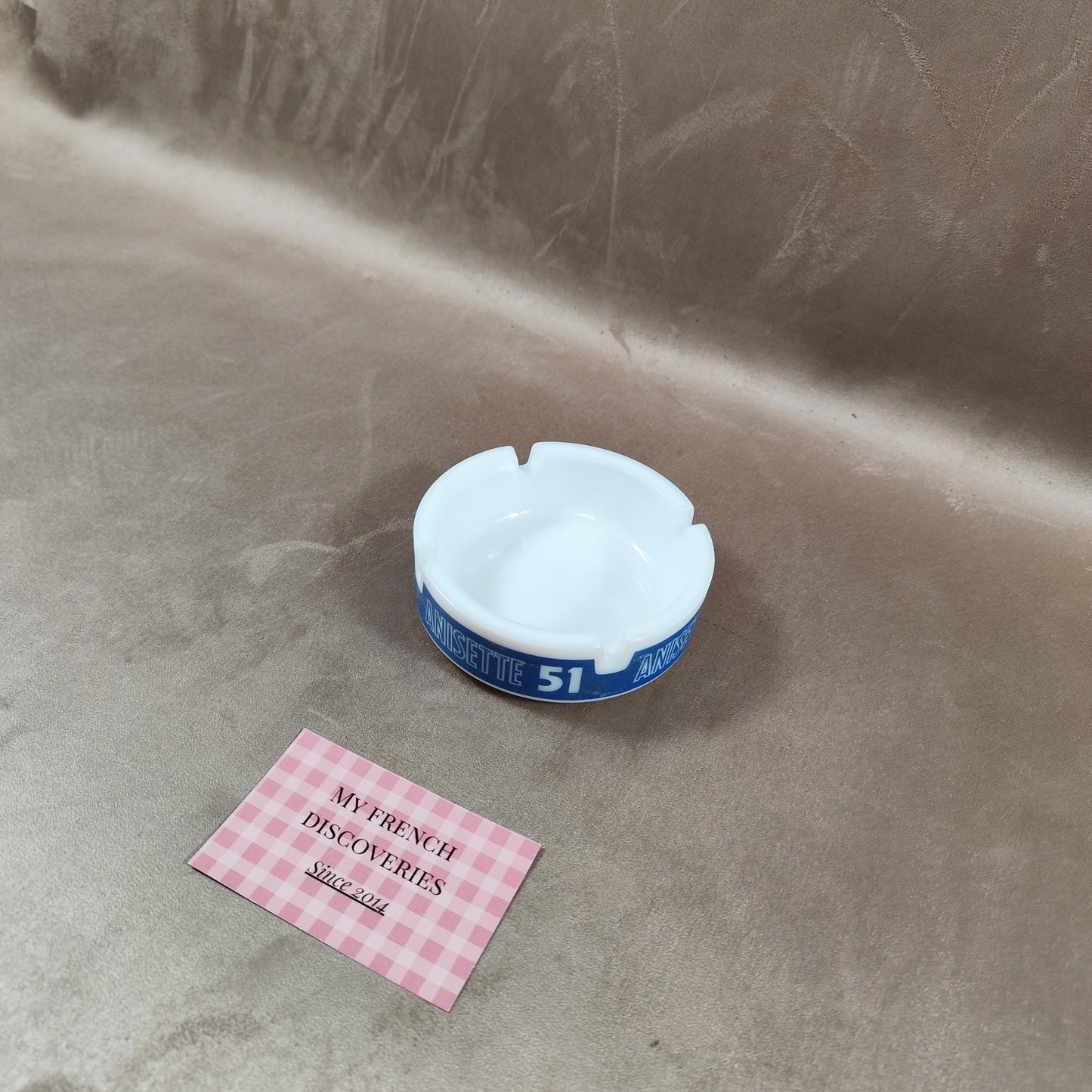 Cendrier publicitaire Anisette 51 Pastis 51 Cendrier vintage bar