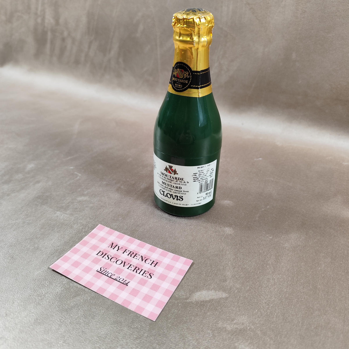 Moutardier publicitaire Clovis Champagne Ardenne Objet vintage bistrot