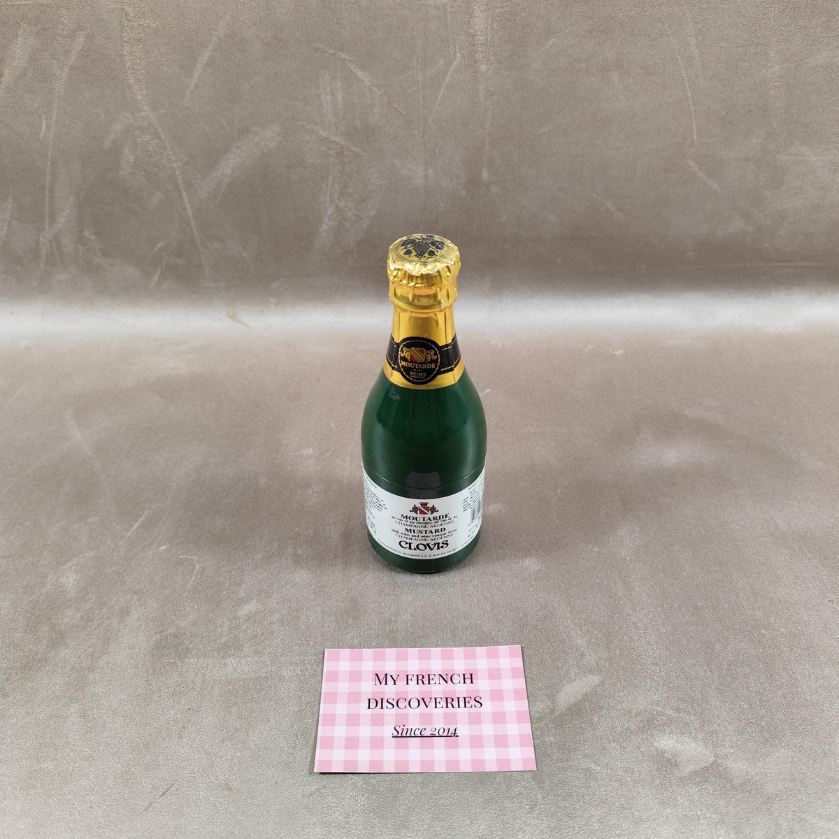 Moutardier publicitaire Clovis Champagne Ardenne Objet vintage bistrot