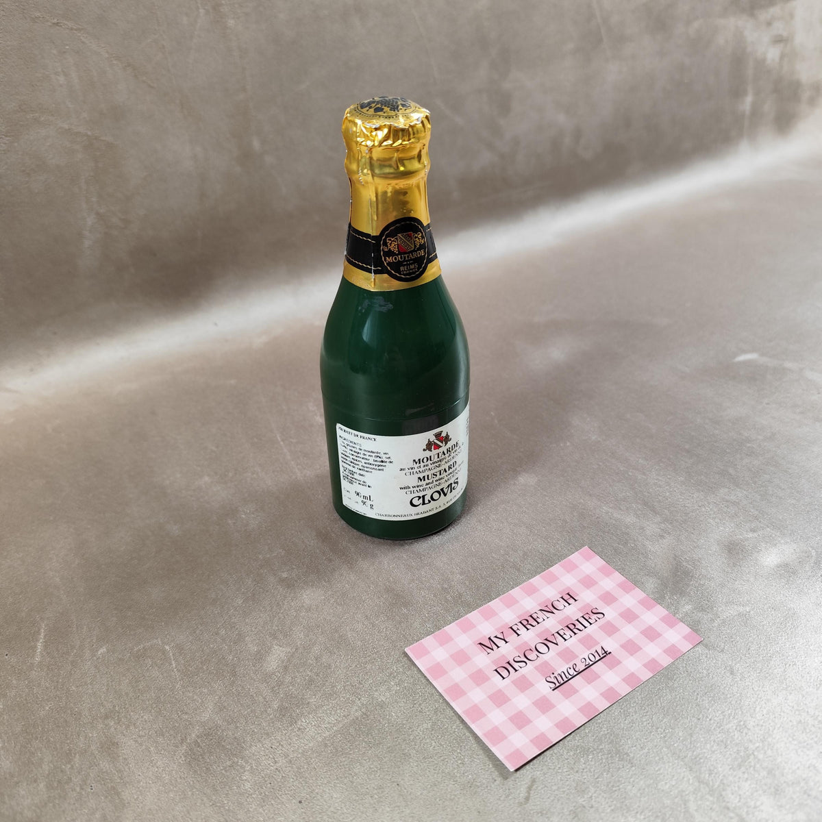 Moutardier publicitaire Clovis Champagne Ardenne Objet vintage bistrot