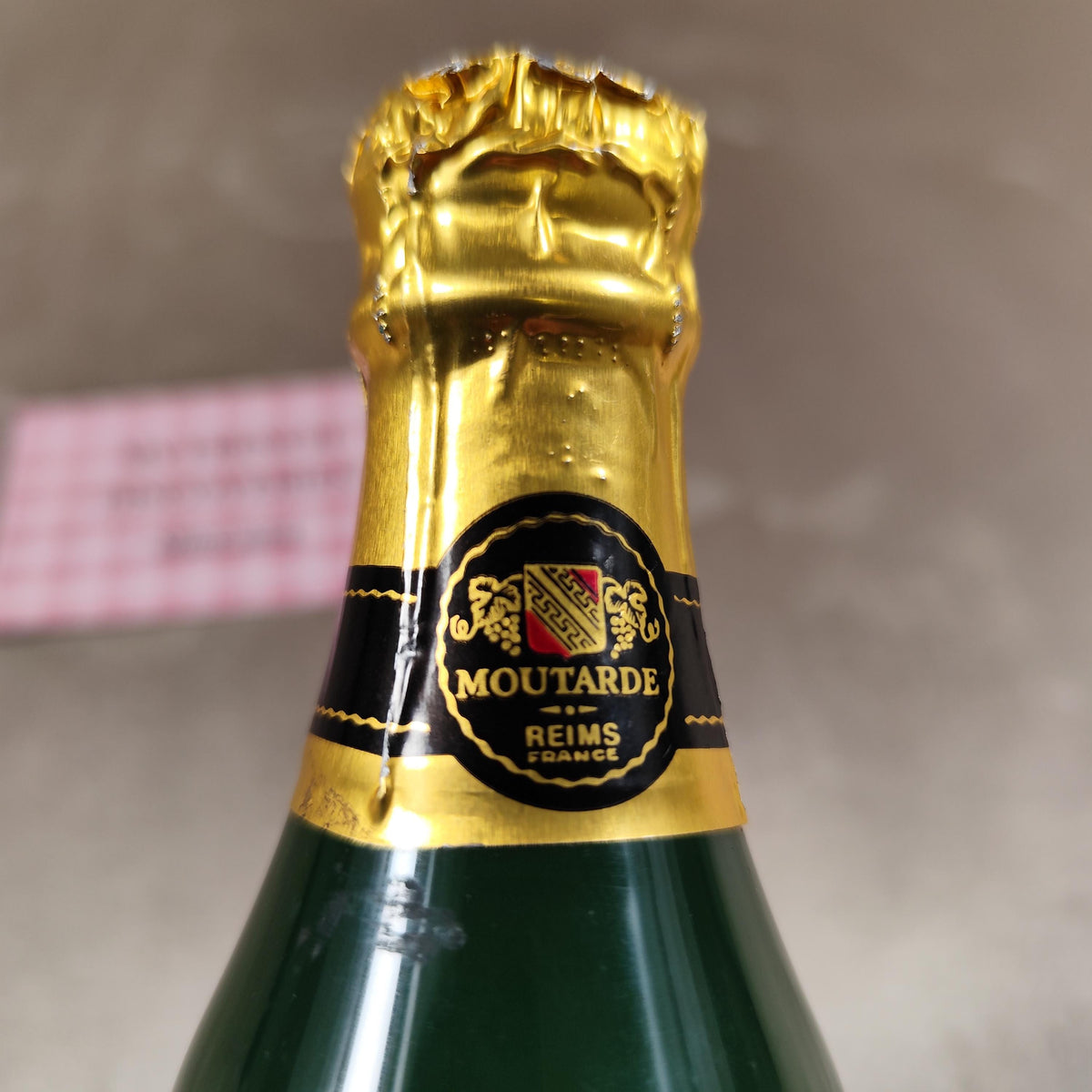 Moutardier publicitaire Clovis Champagne Ardenne Objet vintage bistrot