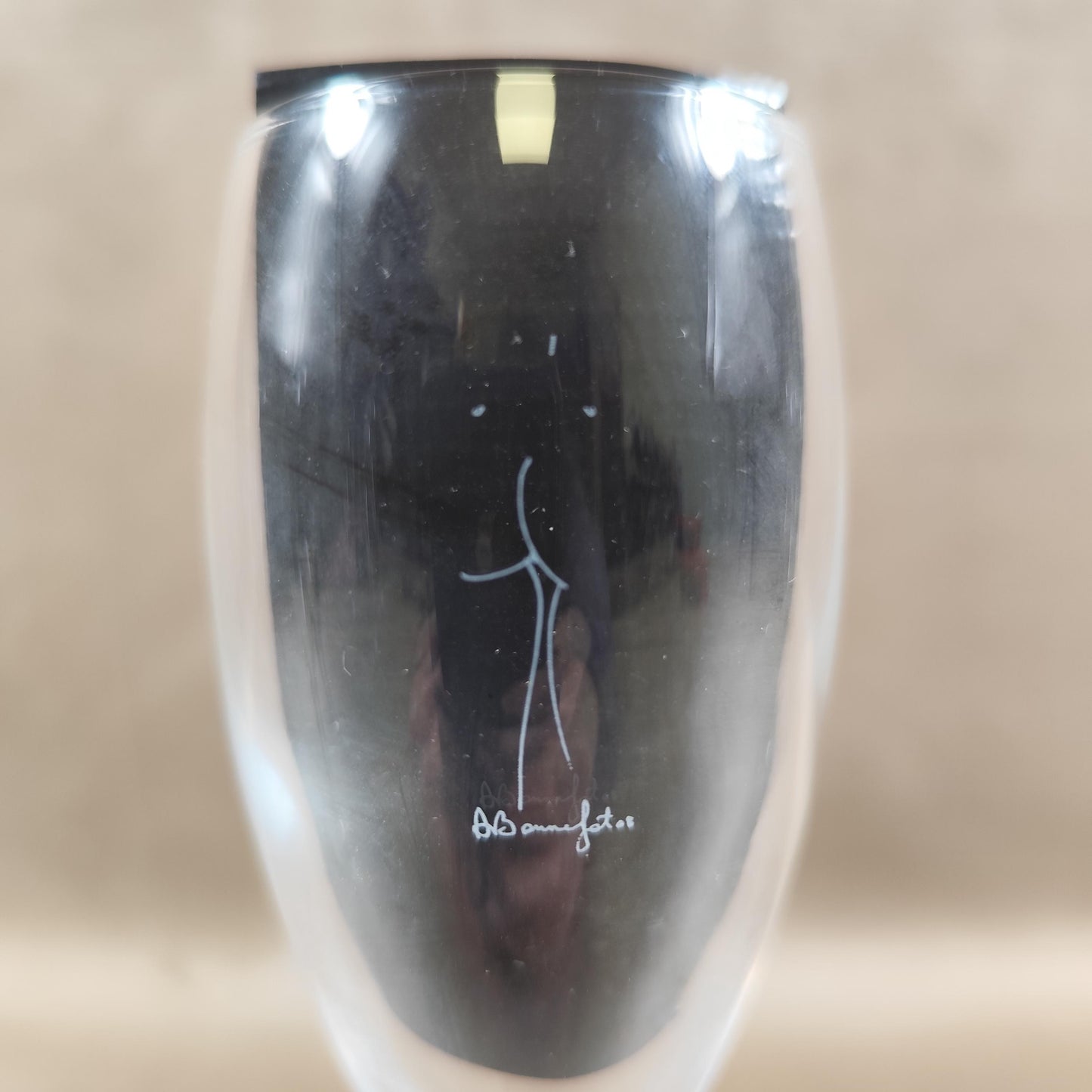 Lot de 12 flûtes à champagne Palmer & Co gravées Édition artistique Palmerescence