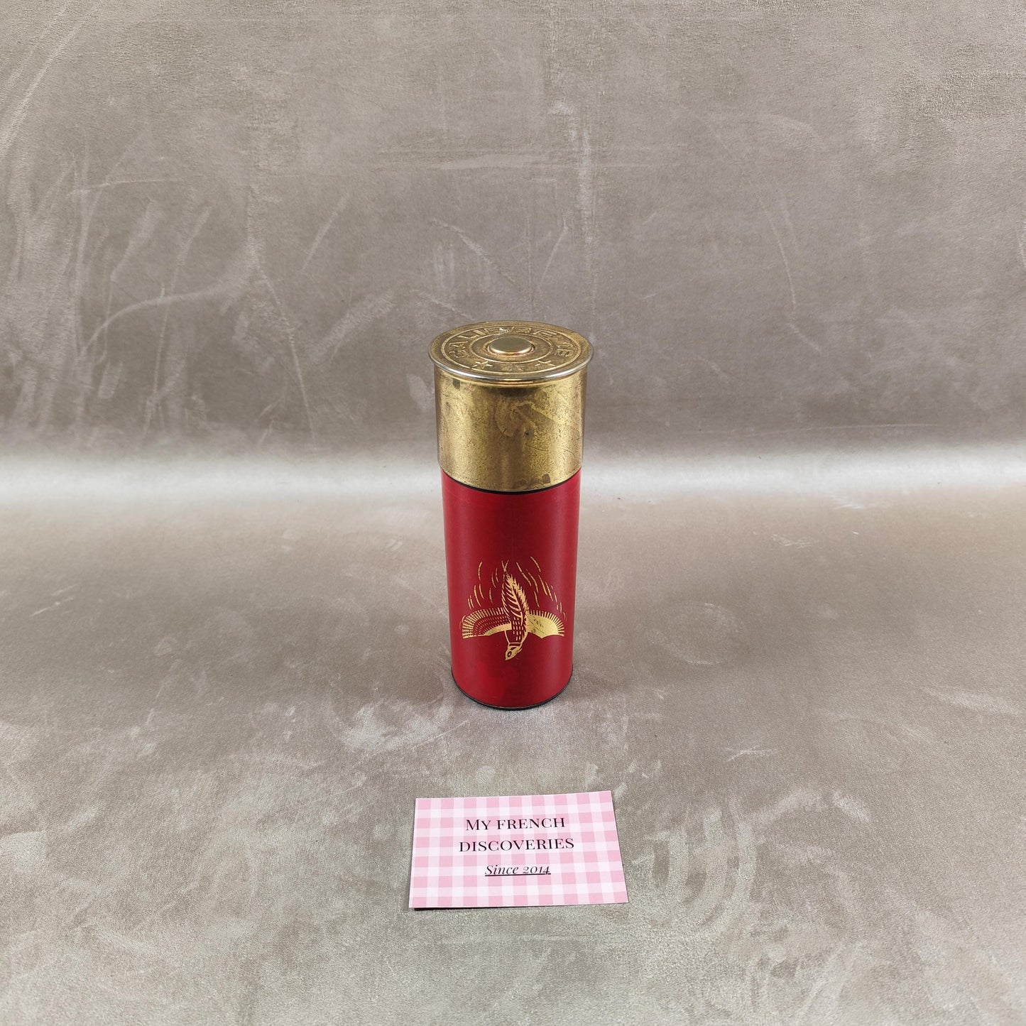 Distributeur de cigarettes vintage forme cartouche calibre 16  accessoire fumeur