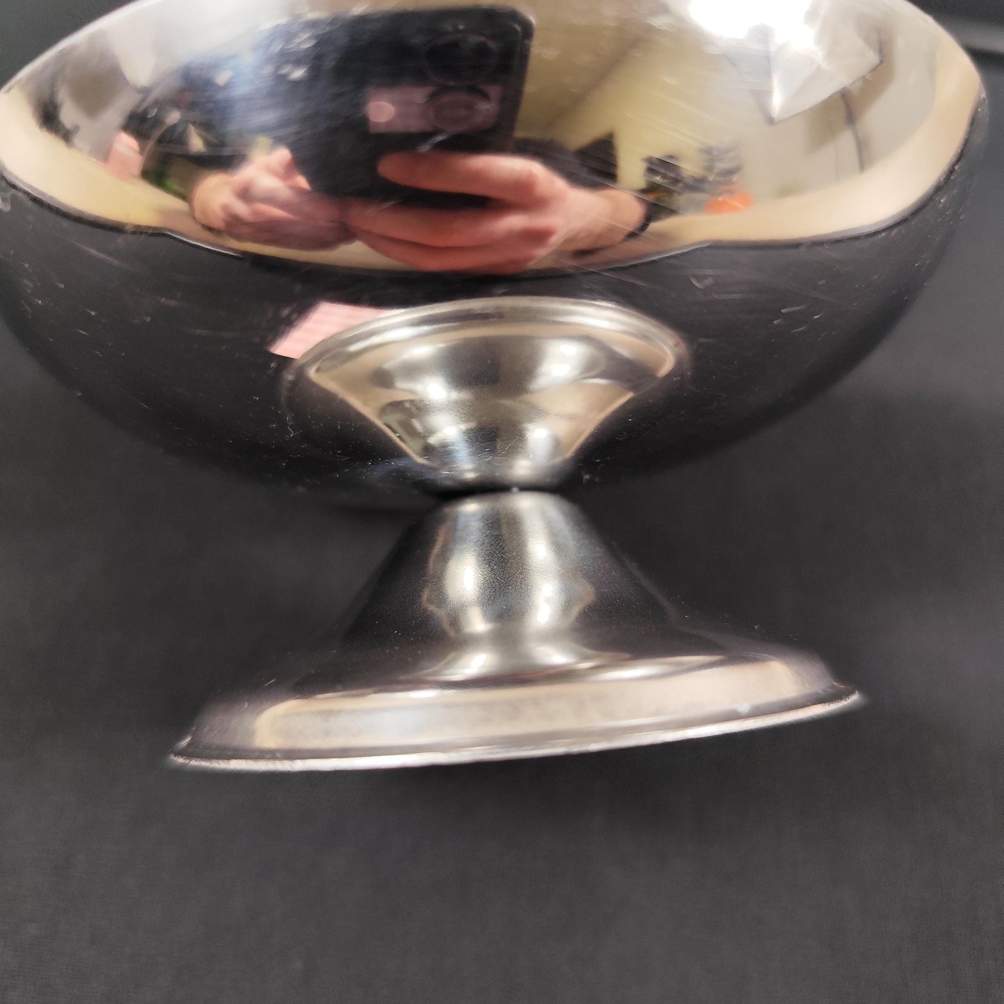 Lot de 6 coupes à glace Guy Degrenne en inox  Coupes dessert vintage  France