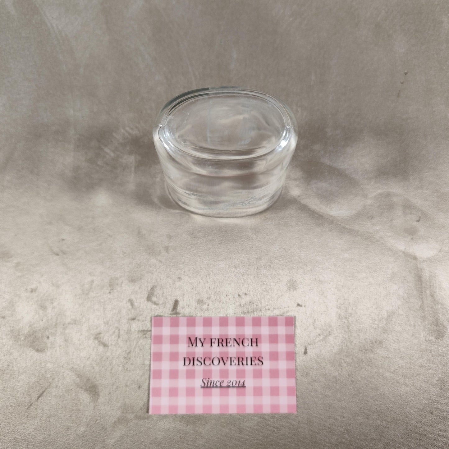 Verre de cure Plombières gradué Verre curiste ancien avec étui paille et cuir
