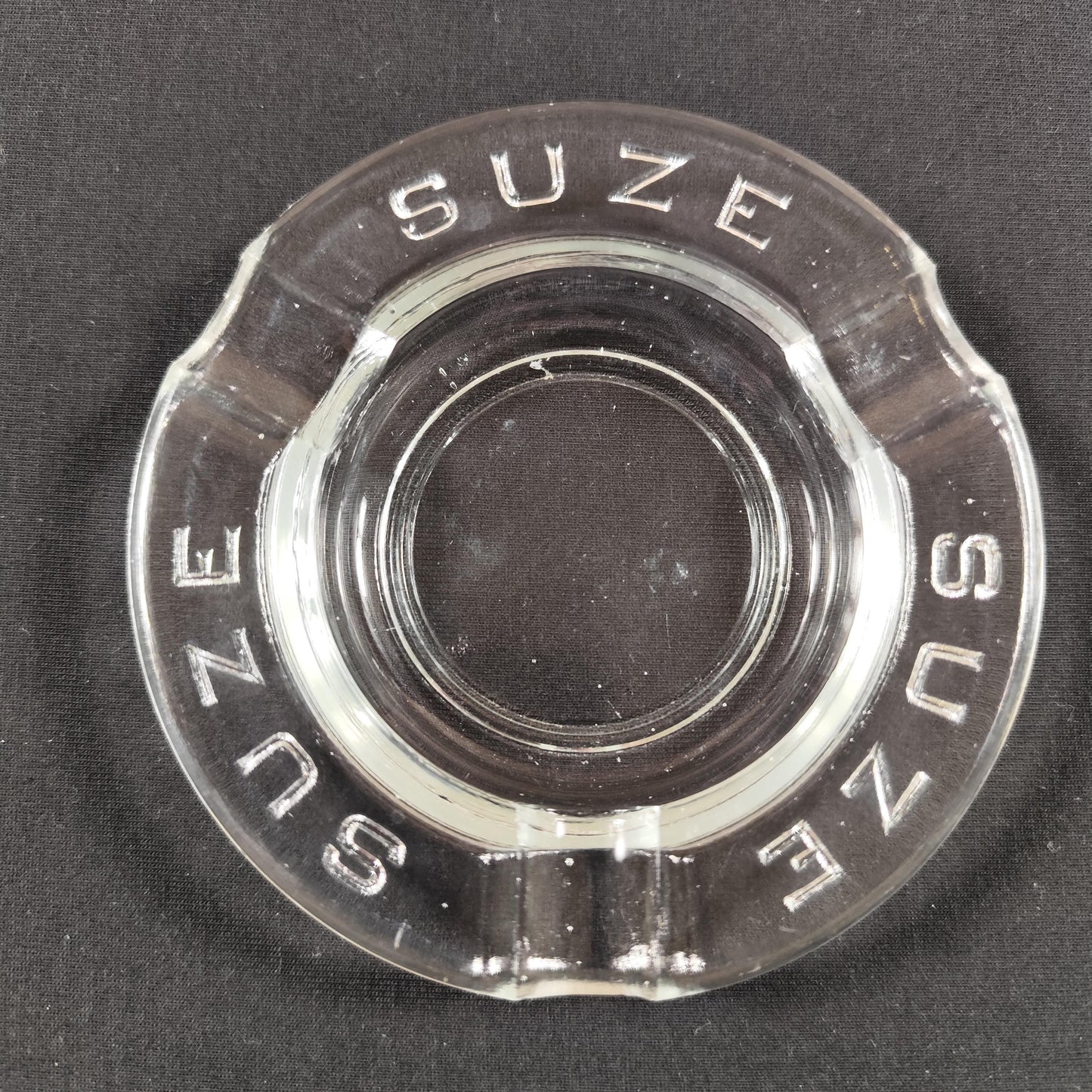 Cendrier publicitaire SUZE en verre Cendrier bistrot vintage