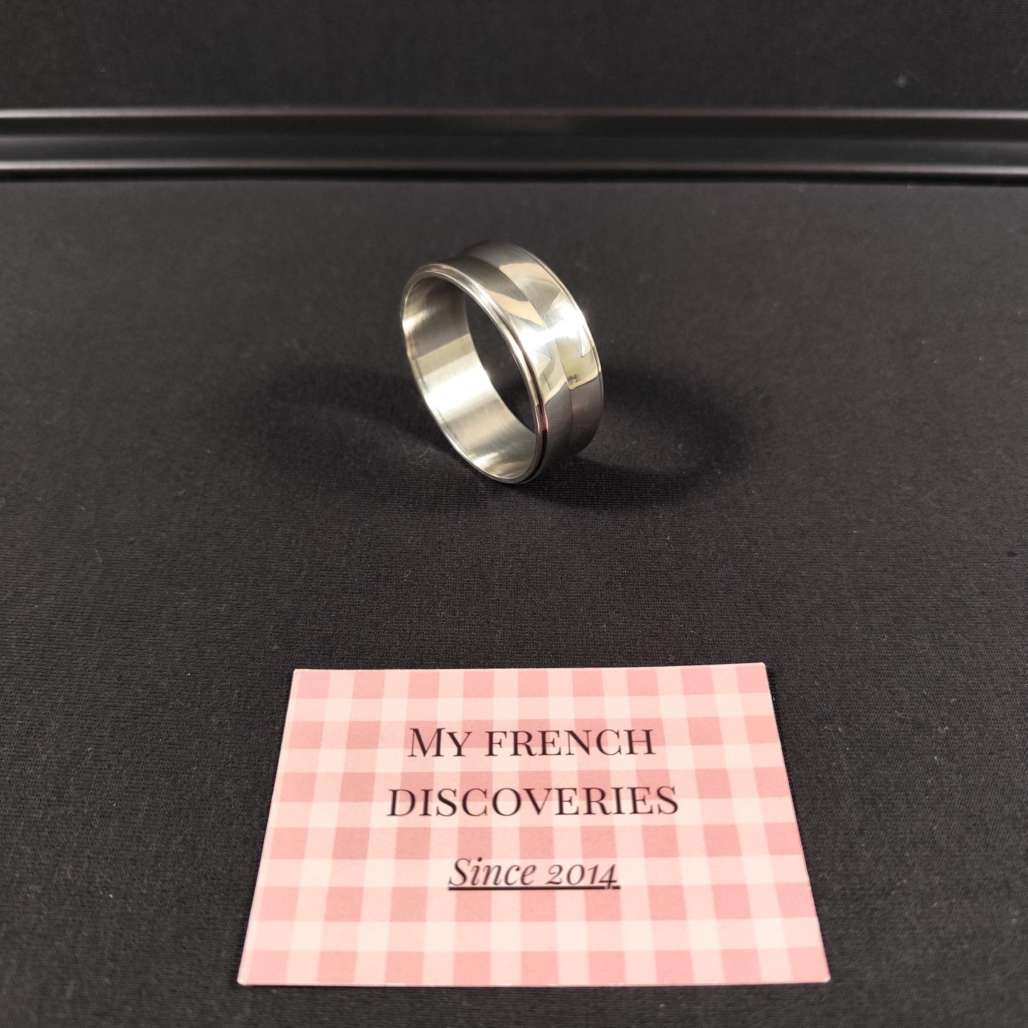 Rond de serviette Christofle en métal argenté Rond de serviette vintage