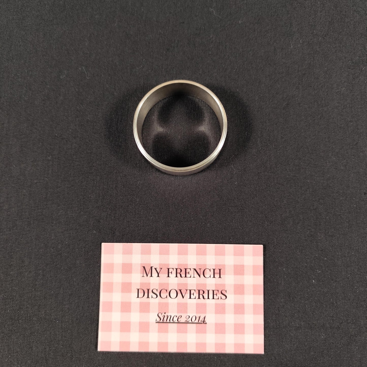 Rond de serviette Christofle en métal argenté Rond de serviette vintage