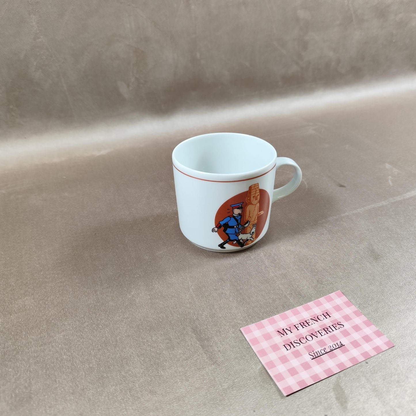 Mug Tintin LOreille Cassée en porcelaine Décor Hergé 1993 Tables & Couleurs