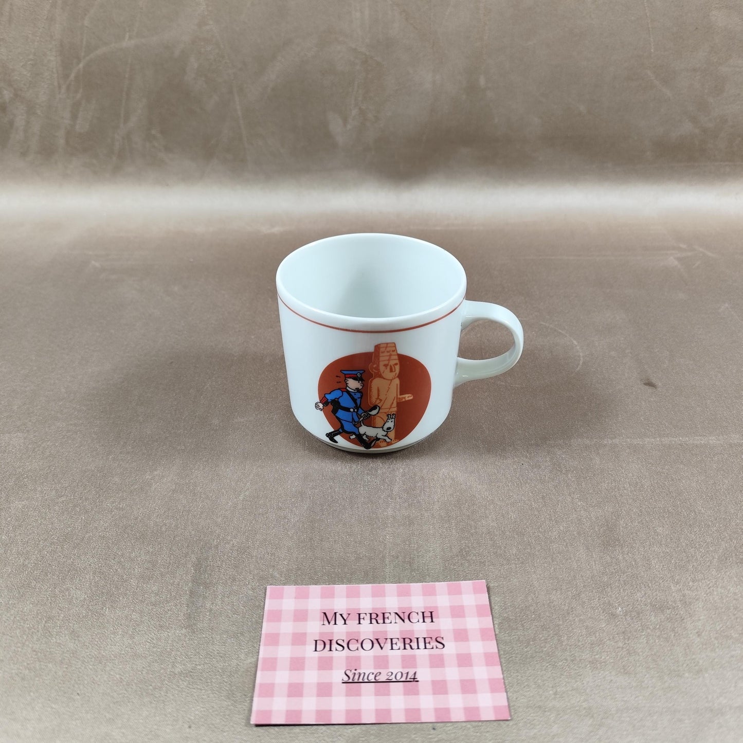 Mug Tintin LOreille Cassée en porcelaine Décor Hergé 1993 Tables & Couleurs