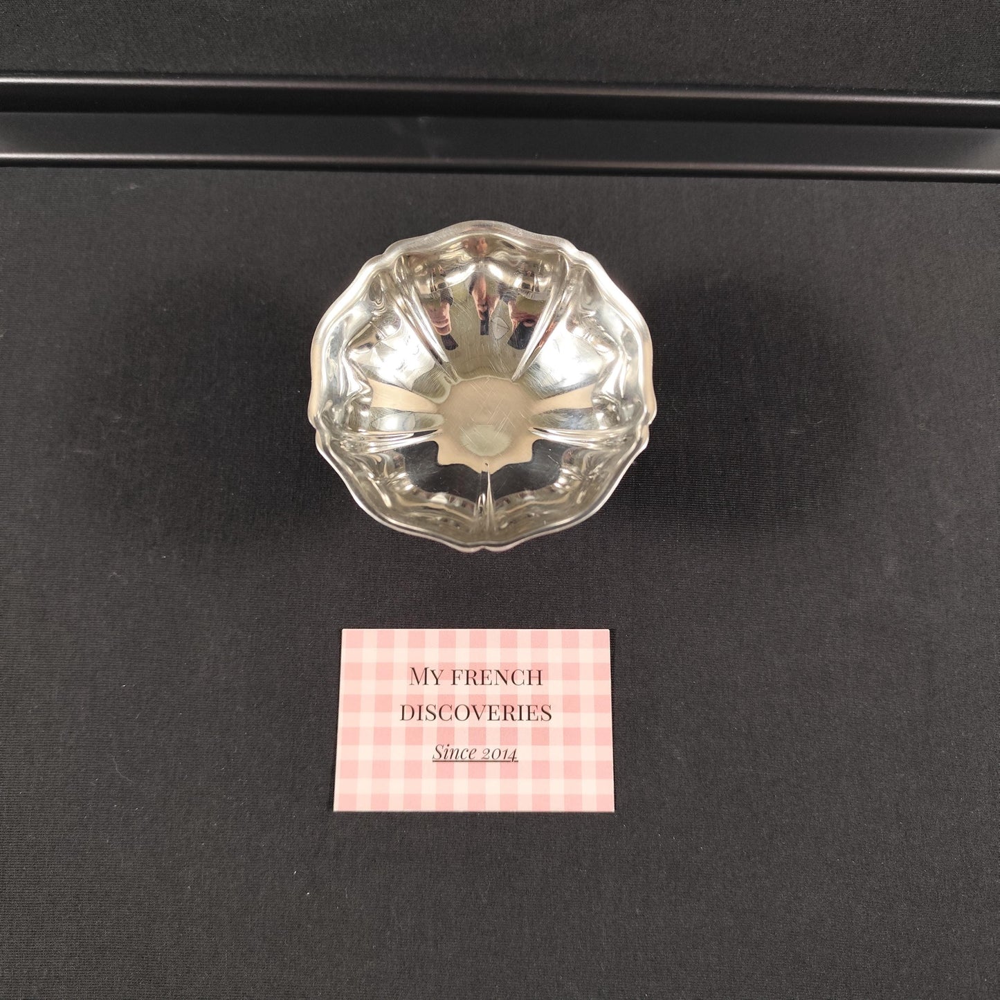 Lot de 6 coupes à glace vintage en inox Coupes dessert sur pied Art de la table