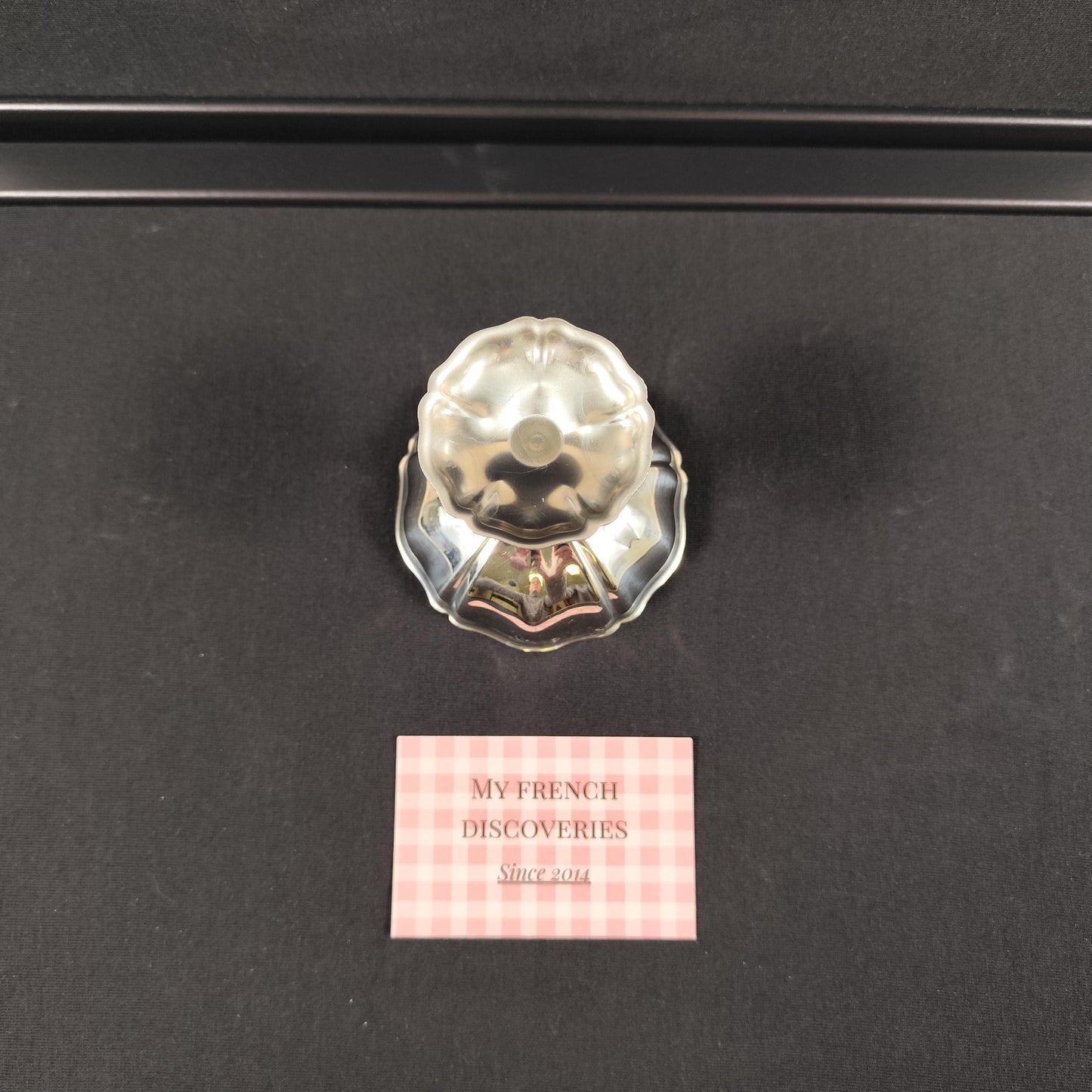 Lot de 6 coupes à glace vintage en inox Coupes dessert sur pied Art de la table