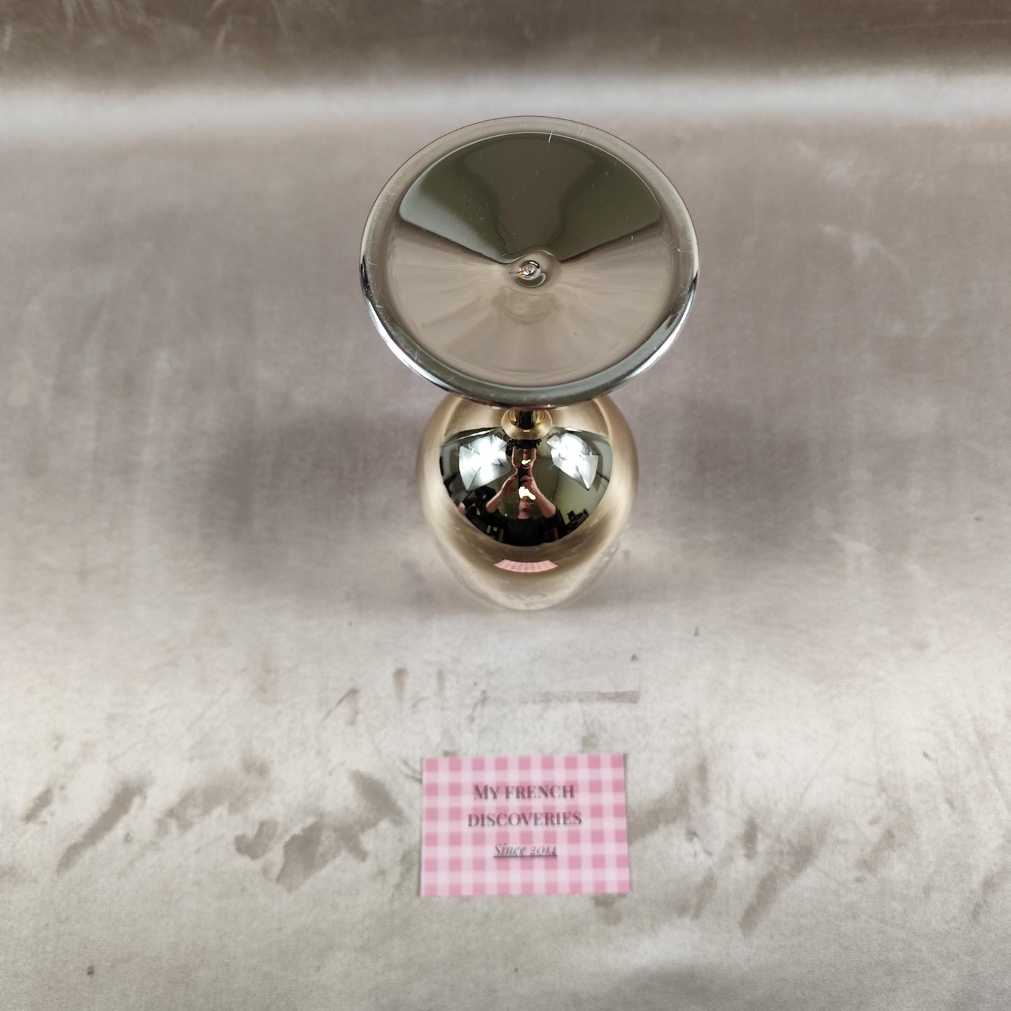 Lot de 4 flûtes à champagne Moët & Chandon Verres plastique doré Champagne